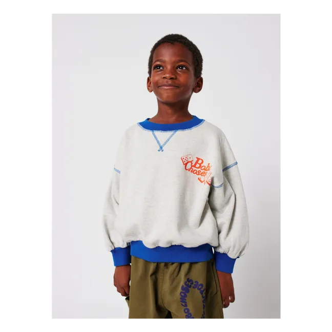 Schweißwürfel Bobo Choses Bio-Baumwolle | Grau Meliert