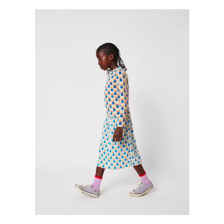 Camiseta geométrica Algodón orgánico | Crudo- Imagen del producto n°1