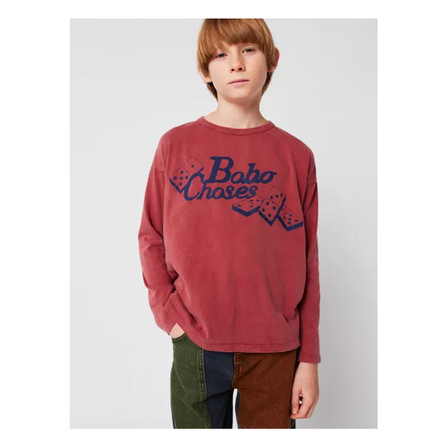 Camiseta Dés Bobo Choses Algodón Ecológico | Marrón