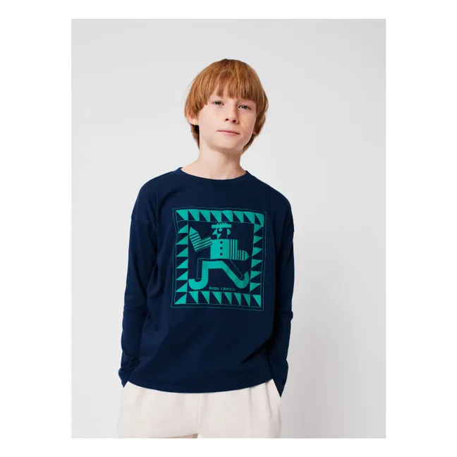 Cepillo para camisetas Algodón orgánico | Azul Noche