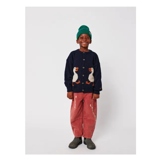 Gilet Canards Laine | Bleu marine