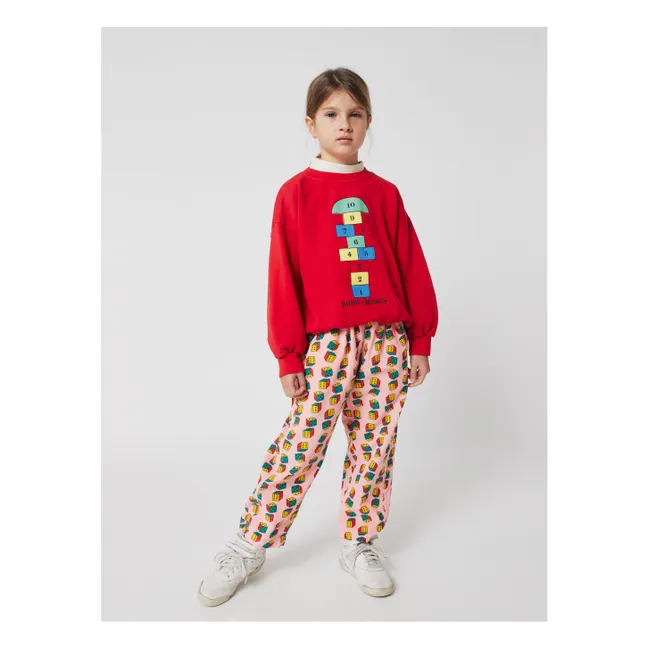 Pantalones de pana de algodón orgánico | Rosa