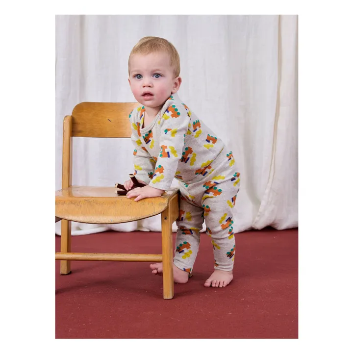 Legging Trains | Gris chiné- Image produit n°4