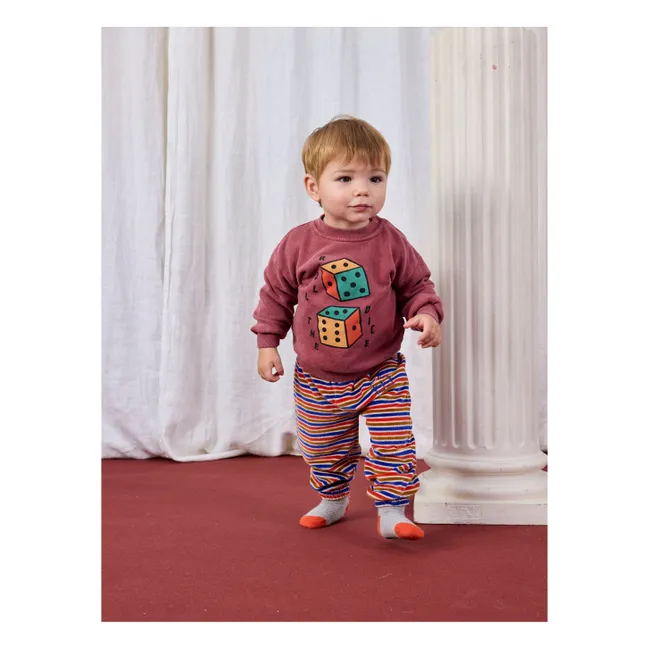 Sweat Roll The Dice Coton Bio | Marron