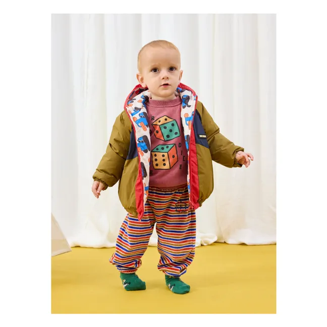 Sweat Roll The Dice Coton Bio | Marron