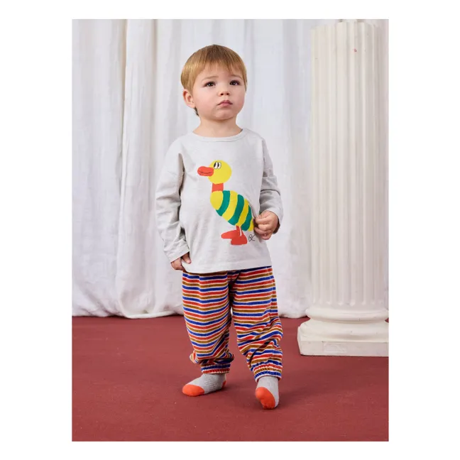 T-shirt Canard | Gris chiné