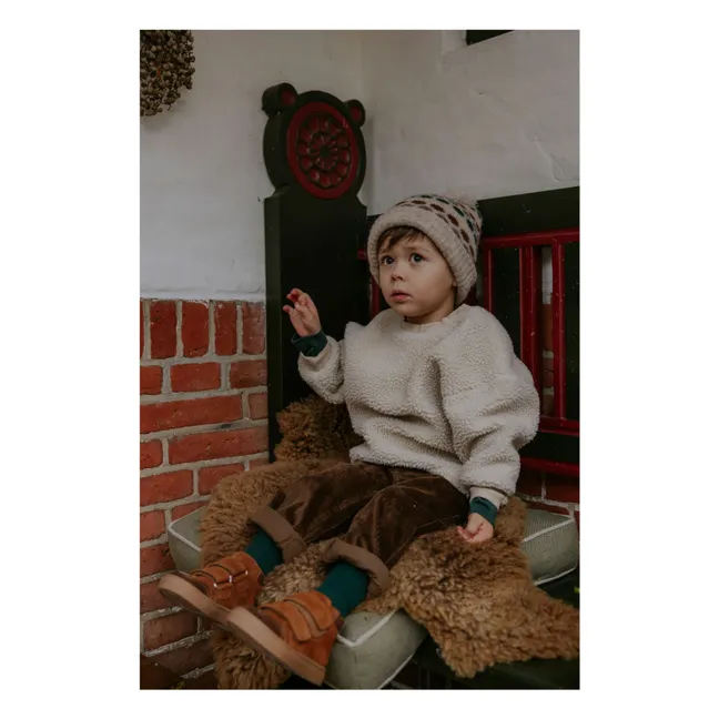 Baskets Scratchs Suede | Marron
