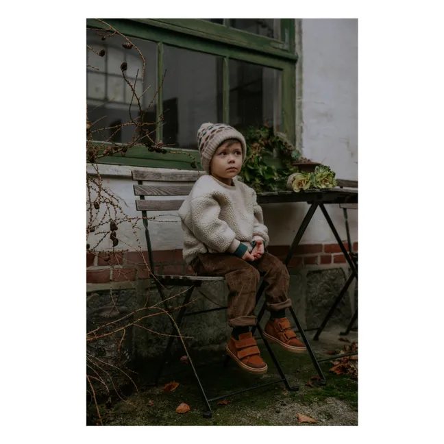 Baskets Scratchs Suede | Marron