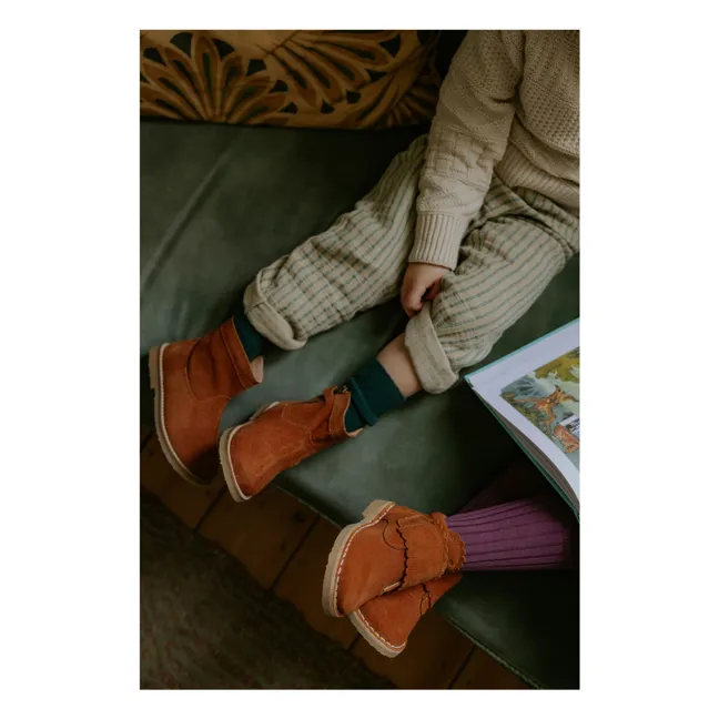 Mingus Suede Stiefeletten | Braun