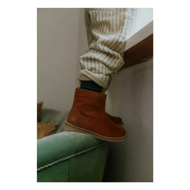 Mingus Suede Stiefeletten | Braun