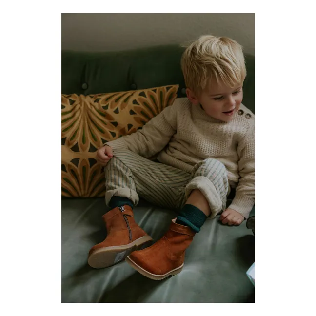 Mingus Suede Stiefeletten | Braun