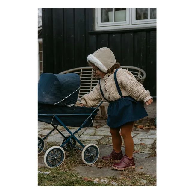 Boots Scratchs Scallop | Bordeaux