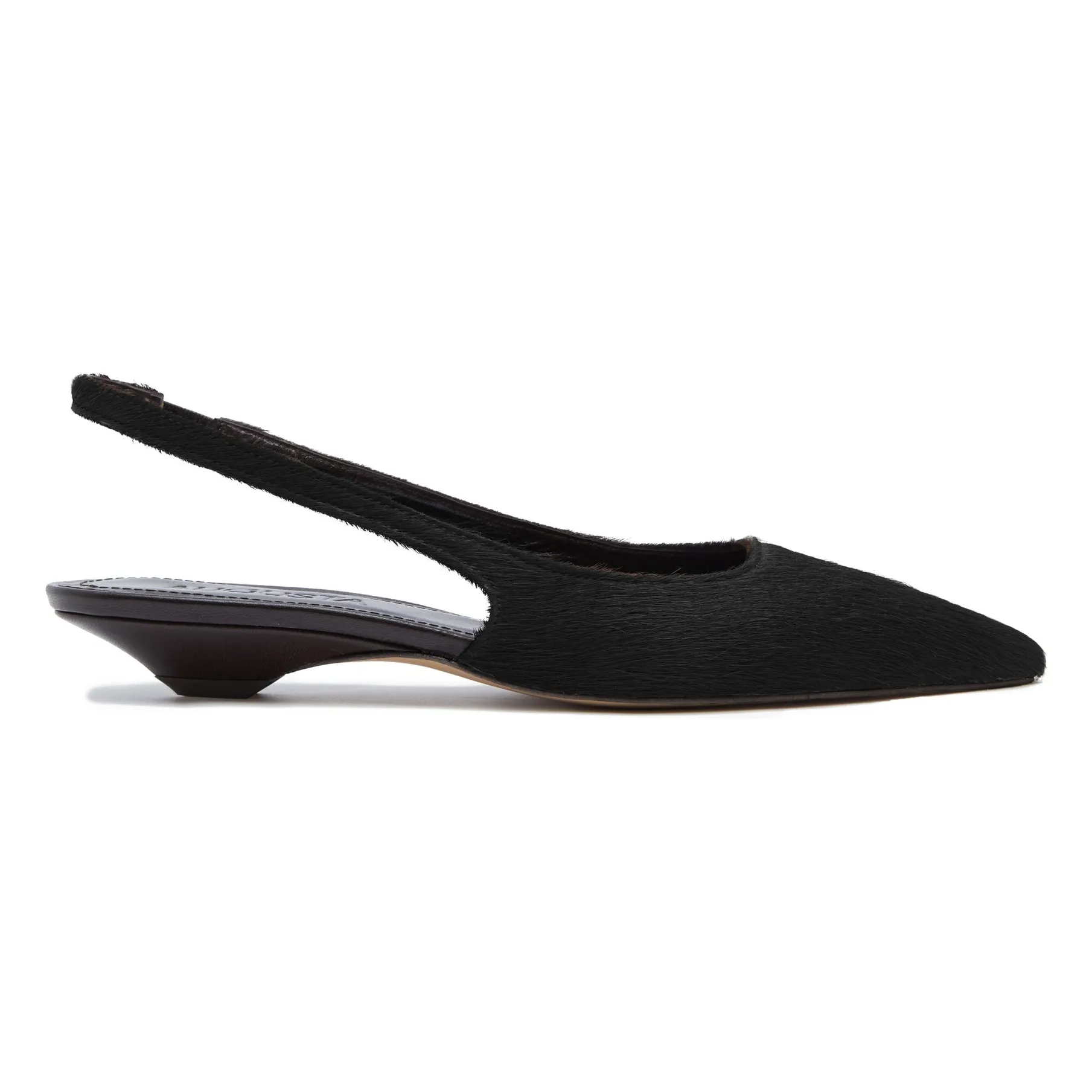 Augusta Black Slingback Harper Calfskin