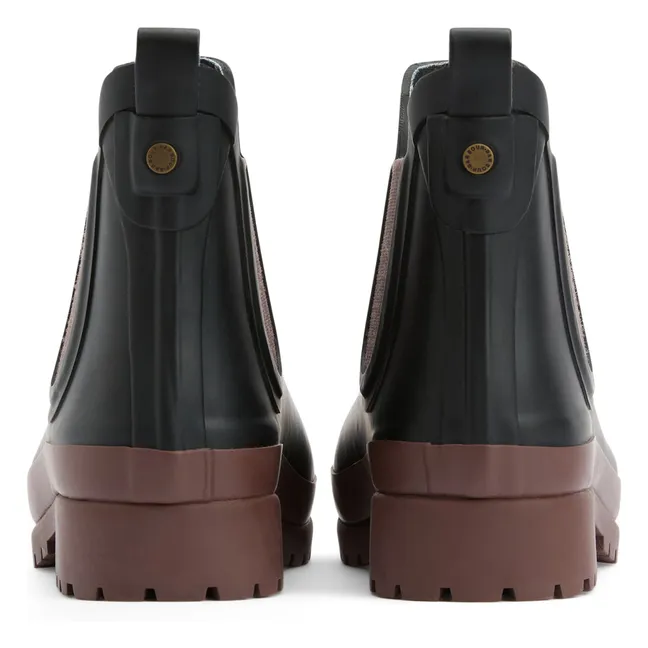 Stiefel Chelsea Mallow Gummi | Schwarz