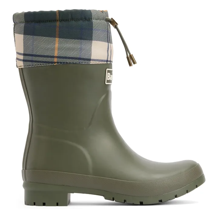 Bottes Mid Mowbray Caoutchouc | Vert olive- Image produit n°0