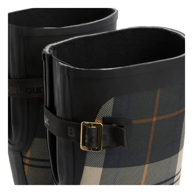 Bottes Hautes Dena Caoutchouc | Noir