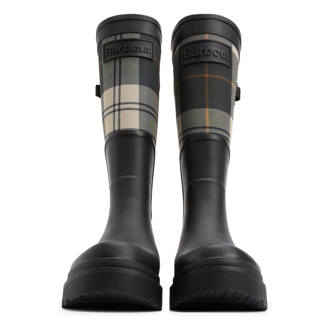 Bottes Hautes Dena Caoutchouc | Noir