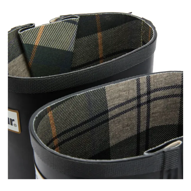 Bottes Hautes Leighton Caoutchouc | Noir