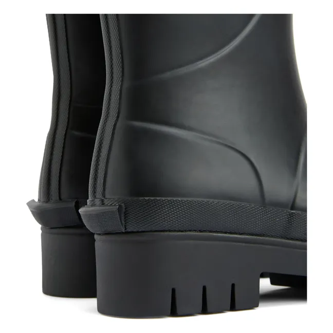 Bottes Hautes Leighton Caoutchouc | Noir