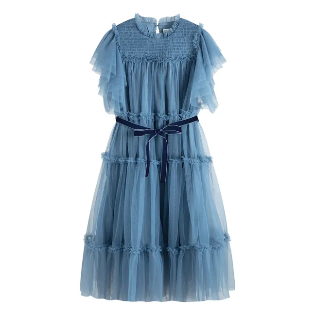 Robe Carolina | Bleu gris