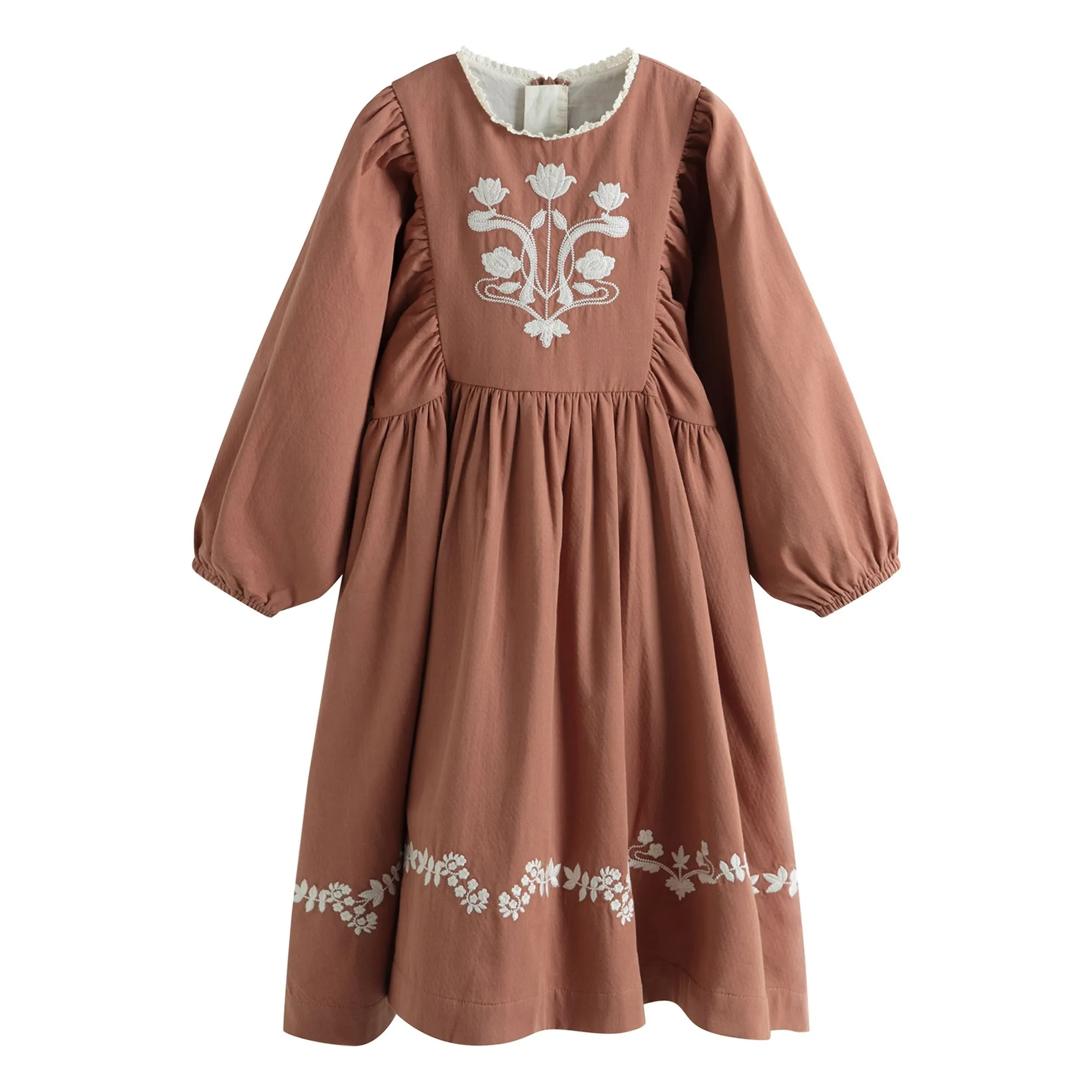 C'era Una Volta Terracotta Kana Dress