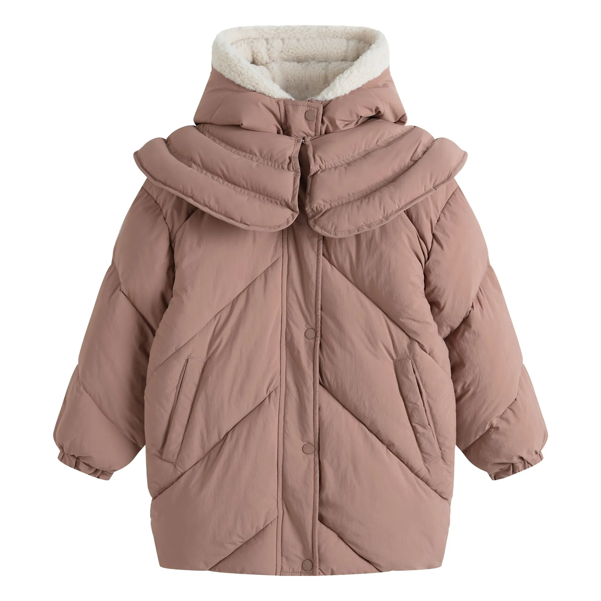 C'era Una Volta Dusty Pink Vanessa Down Jacket