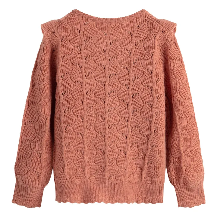Viviana Cardigan | Terracotta- Product image n°1