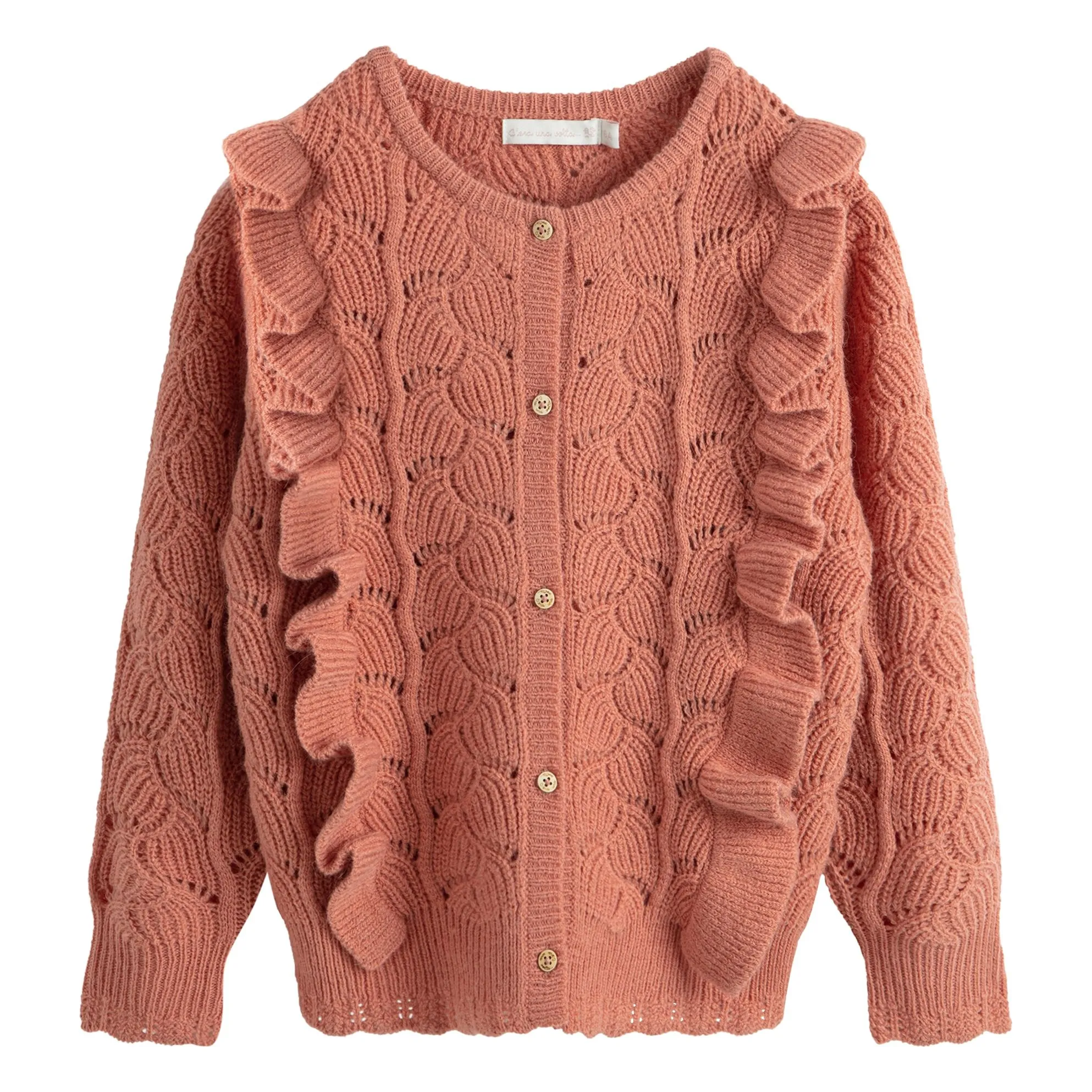 C'era Una Volta Terracotta Viviana Cardigan