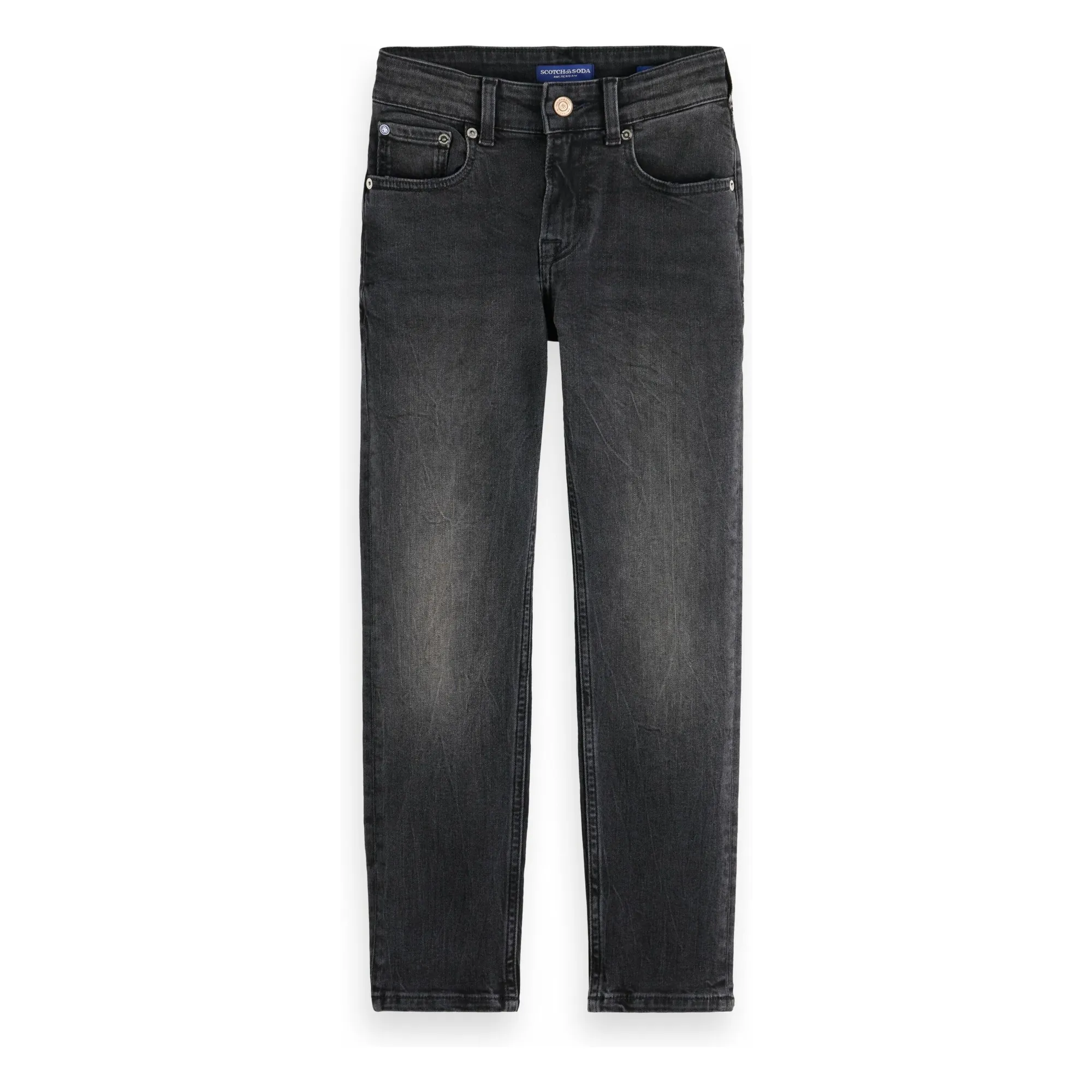 Scotch & Soda Black Jean Dean Loose Tapered