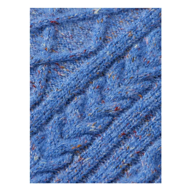 Cable Maille Sweater | Blue