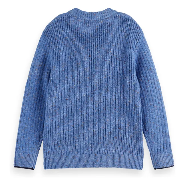 Cable Maille Sweater | Blue
