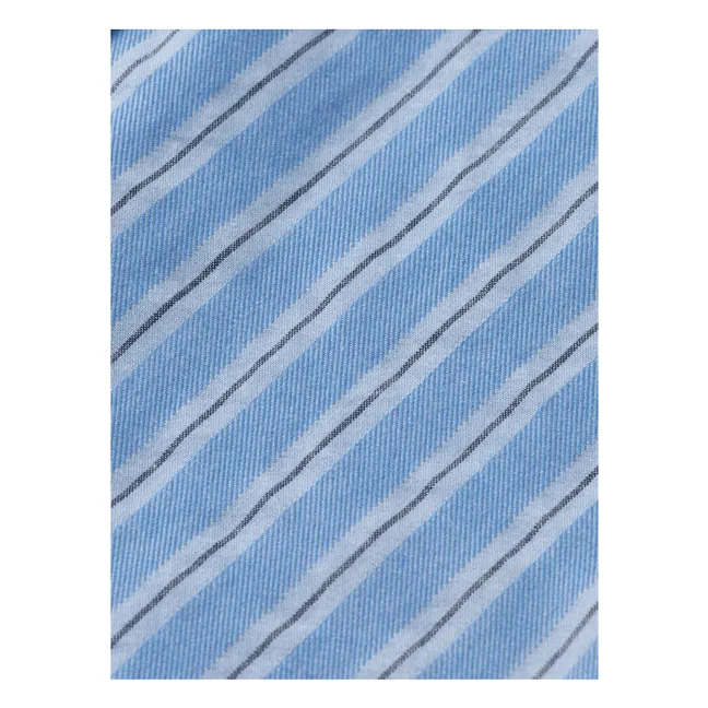 Chemise Rayée | Bleu