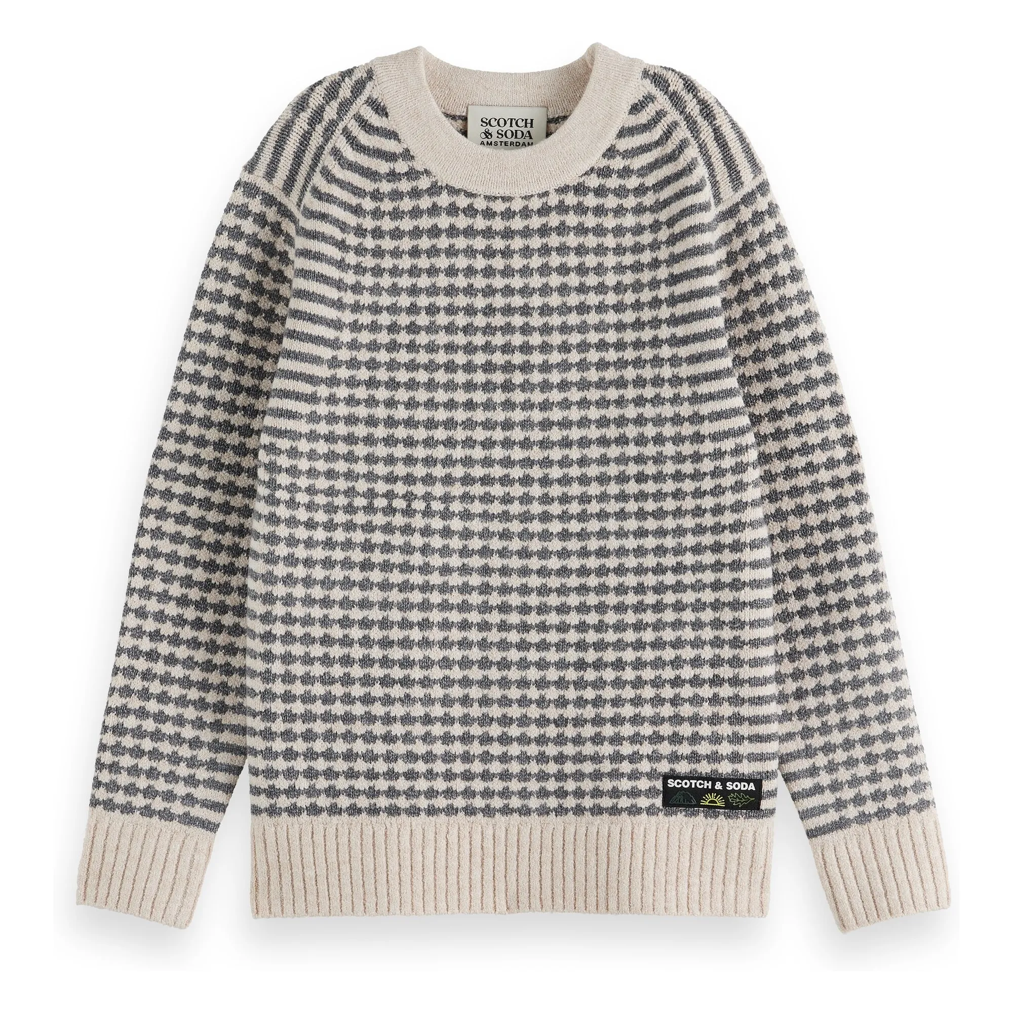Scotch & Soda Beige Chenille Sweater