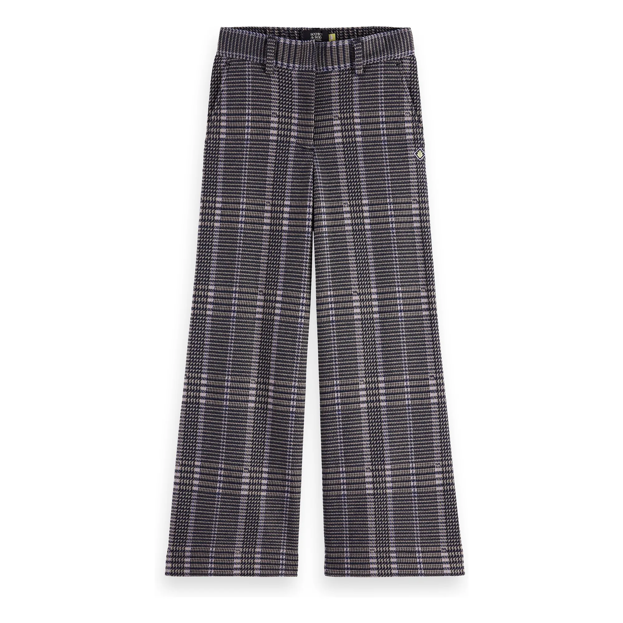 Scotch & Soda Grey Wide Leg Pants