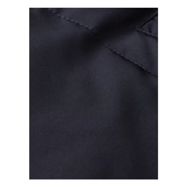 Lange Daunenjacke | Dunkelgrau