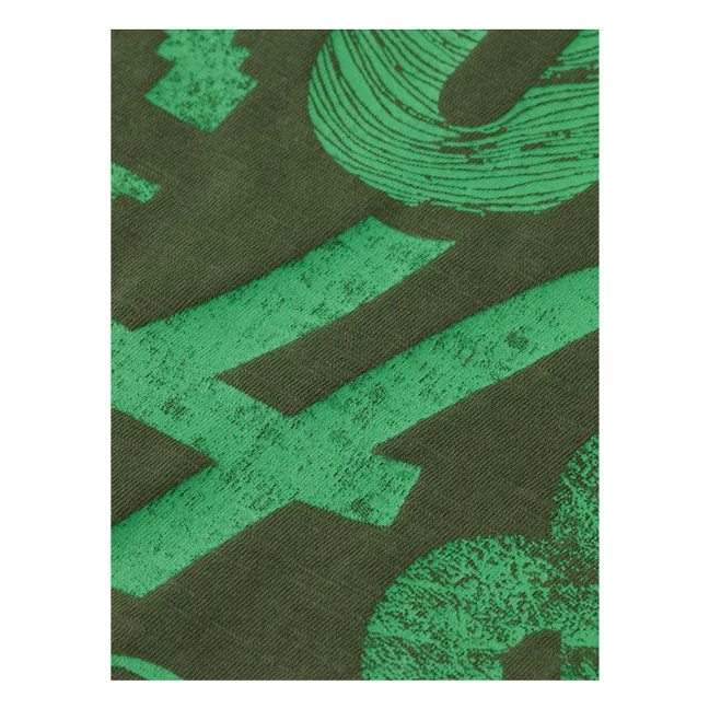 Artwork T-shirt | Dark green