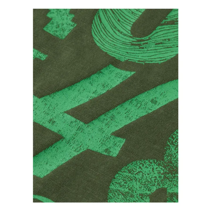 Camiseta Artwork | Verde Oscuro- Imagen del producto n°2