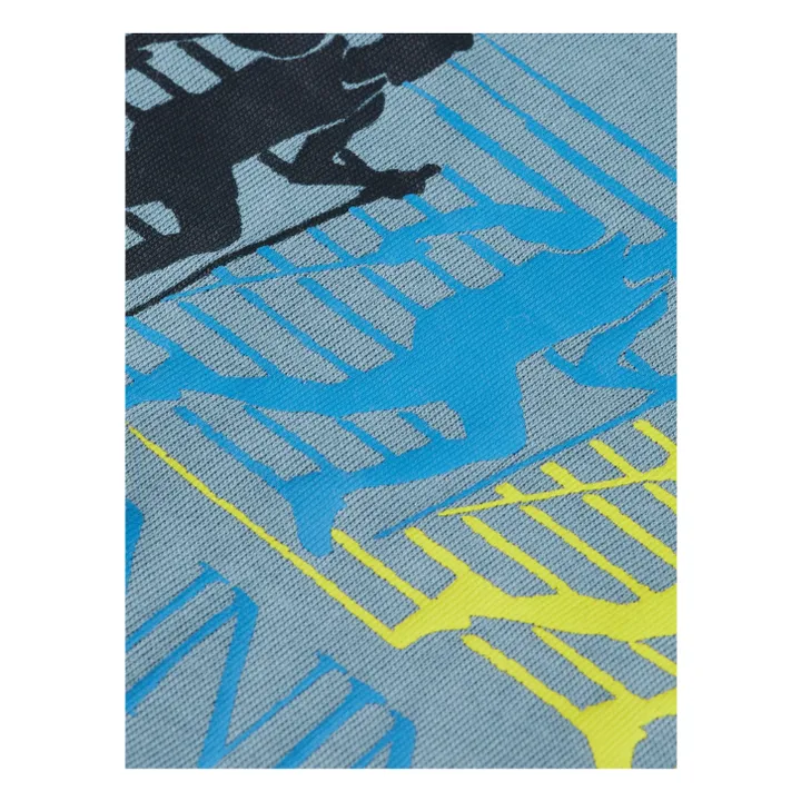 T-shirt Artwork Coton Bio | Bleu- Image produit n°2