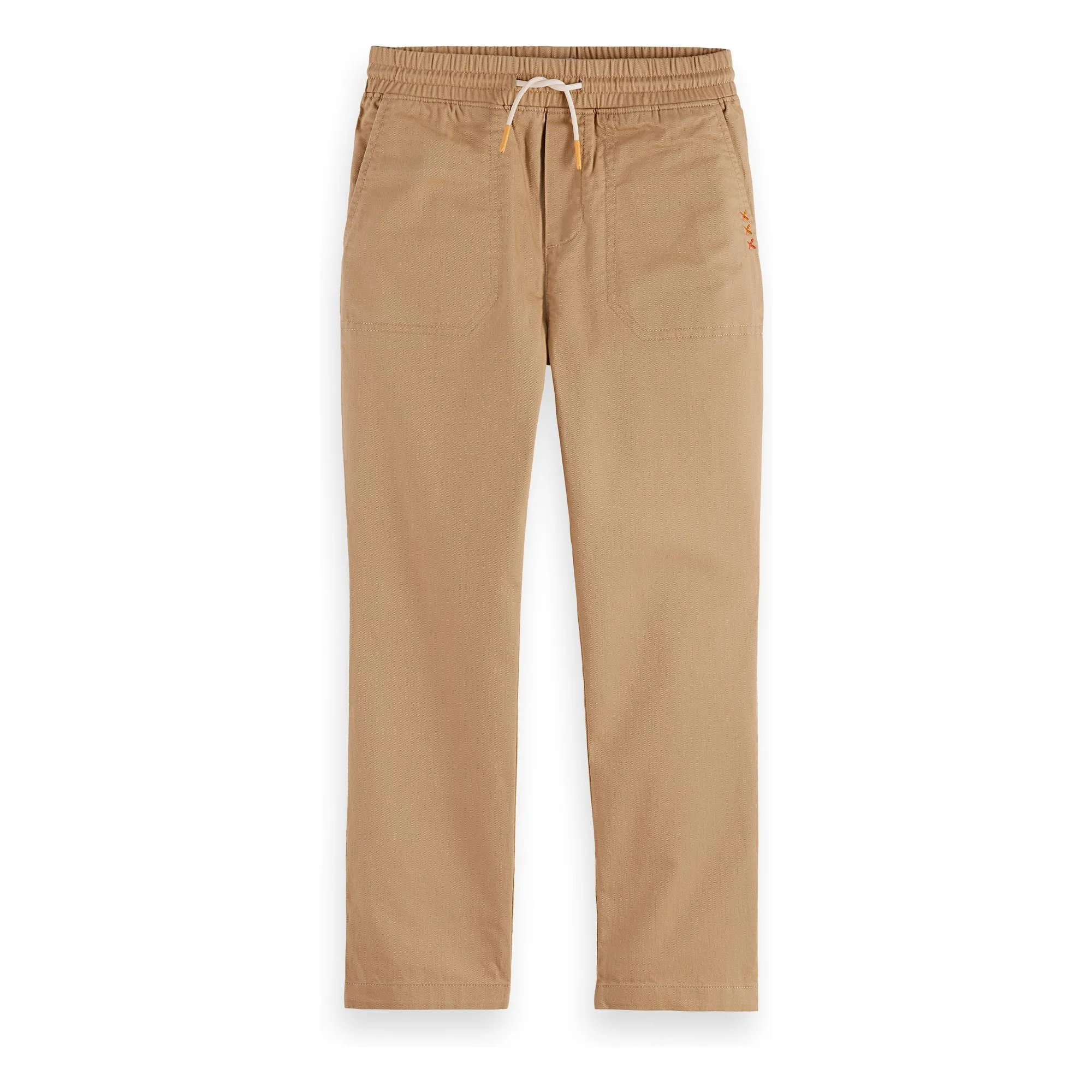 Scotch & Soda Beige Jogger Twill Worker
