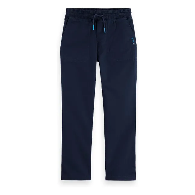 Jogger Twill Worker | Bleu marine