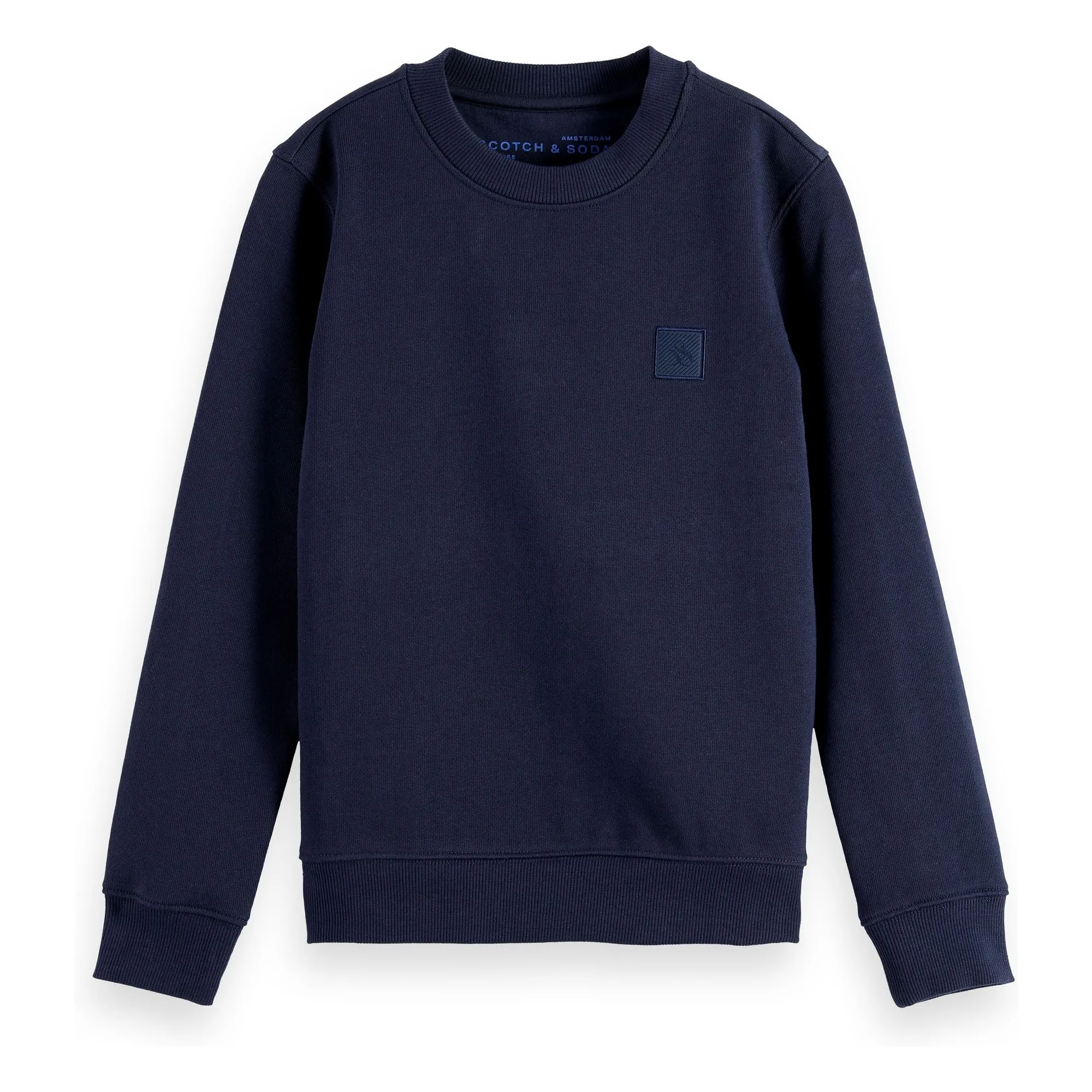 Scotch & Soda Navy Blue Sweat Logo Badge