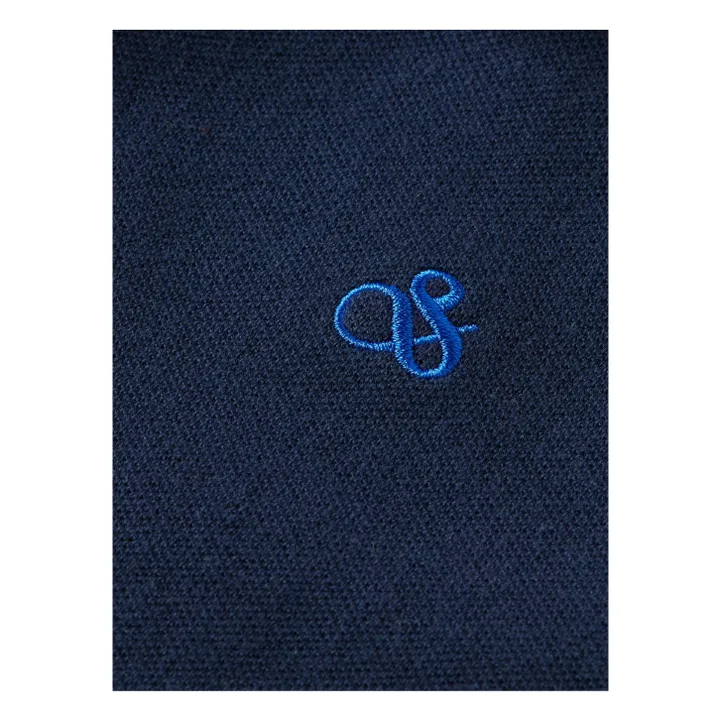Polo con logotipo bordado | Azul Marino- Imagen del producto n°2