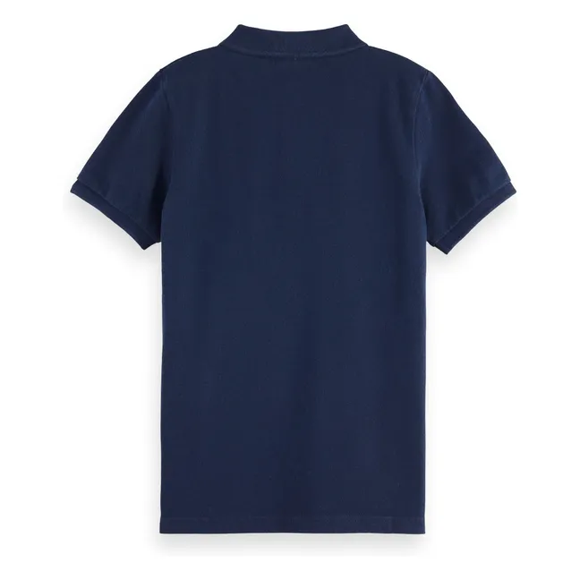 Polo con logotipo bordado | Azul Marino