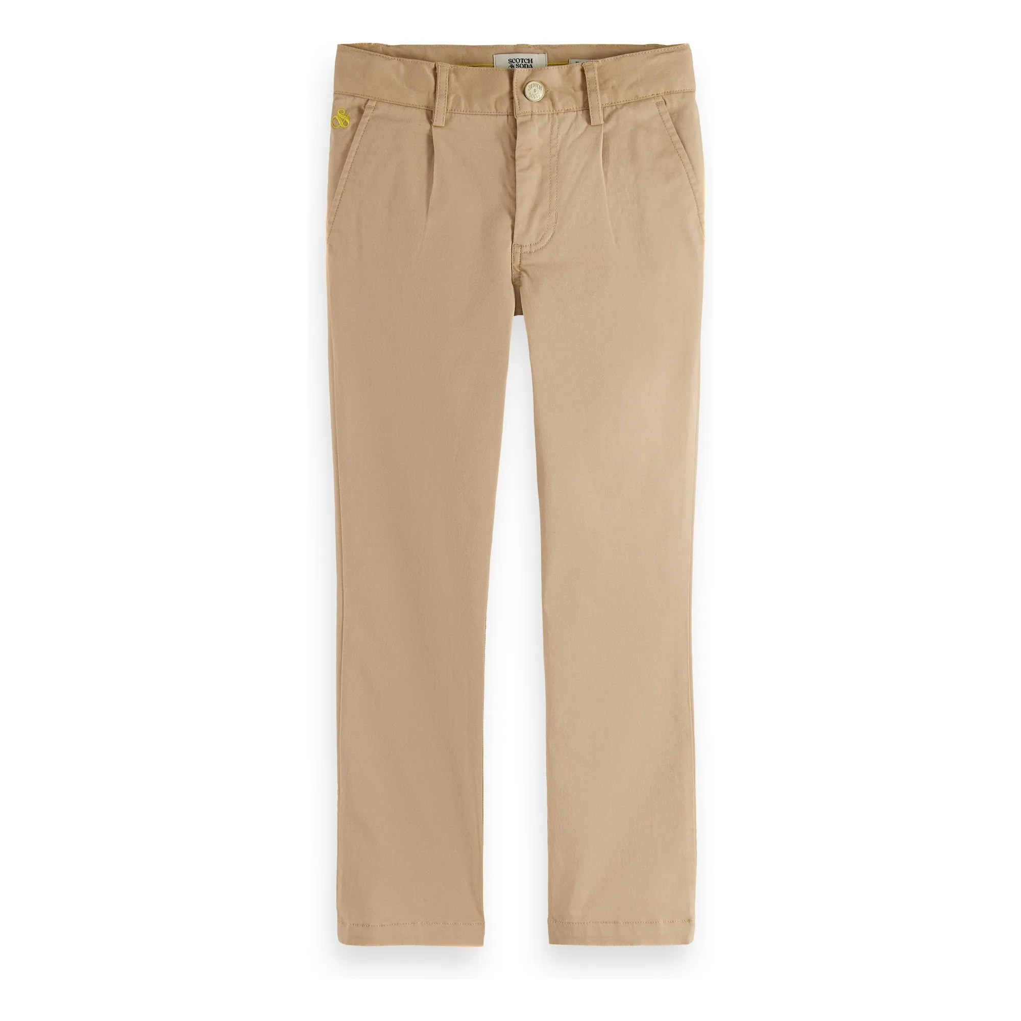 Scotch & Soda Beige Stuart Chino Pants