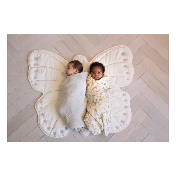Tapis d'éveil Papillon | Ecru- Image produit n°5