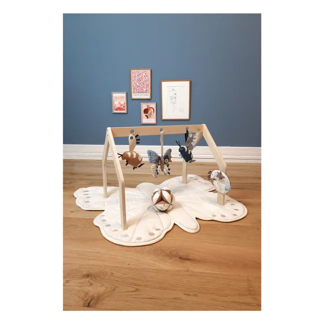 Tapis d'éveil Papillon | Ecru