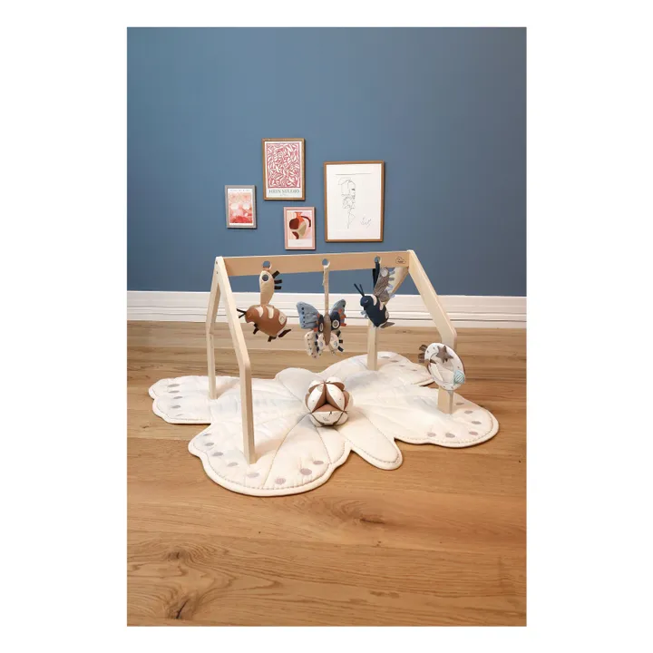 Tapis d'éveil Papillon | Ecru- Image produit n°0