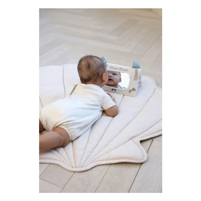 Tapis d'éveil Coquillage | Beige