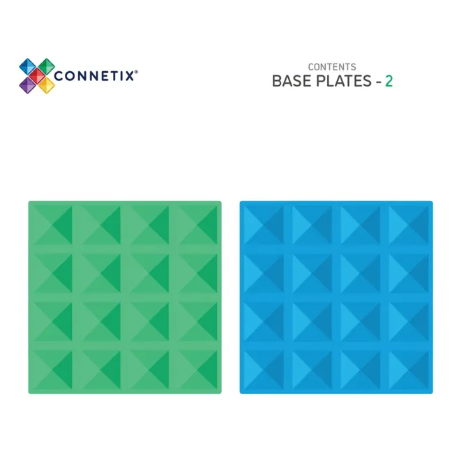 Base blu e verde - 2 pezzi