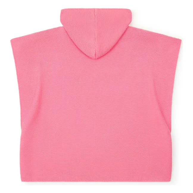 Poncho Organic Cotton | Pink